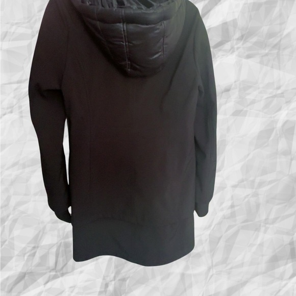 Guess Black Jacket with Gold Zipper - Picture 2 of 3